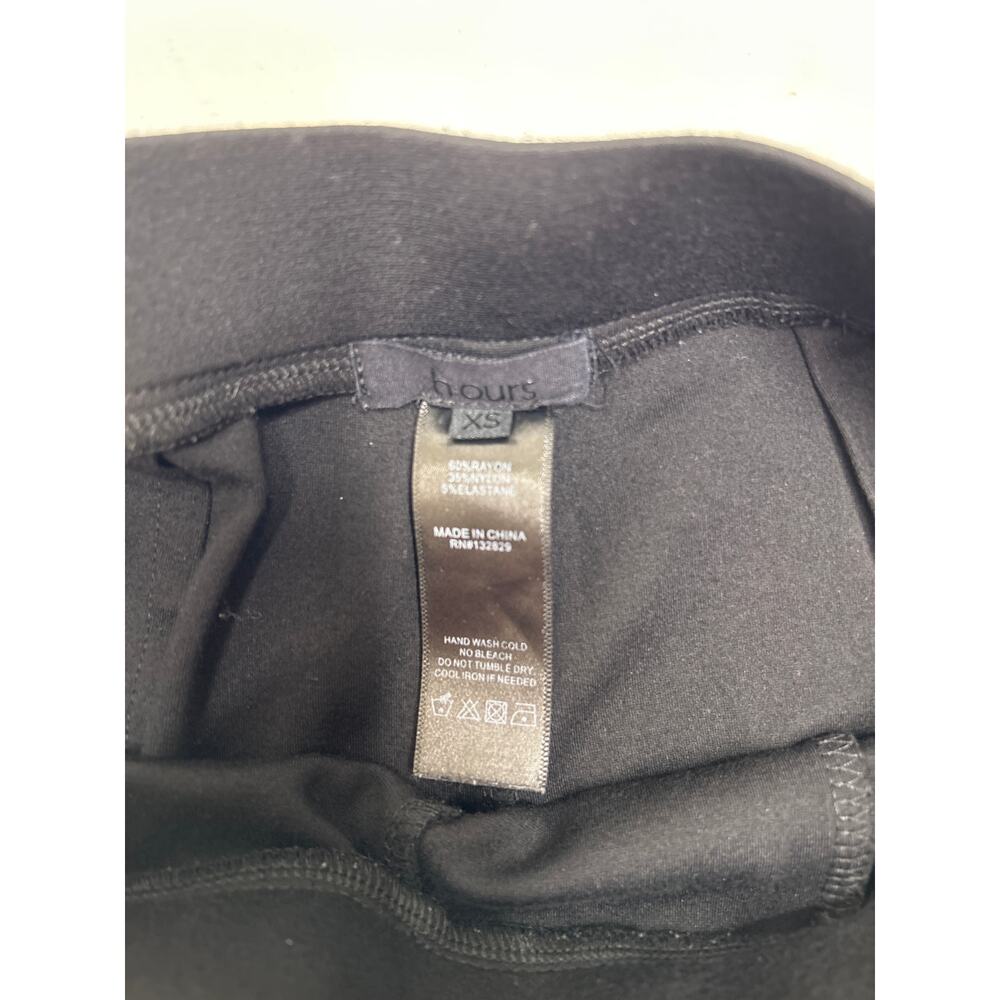 h:ours X Revolve Allison leggings with belt loops in black size XS - Picture 7 of 9